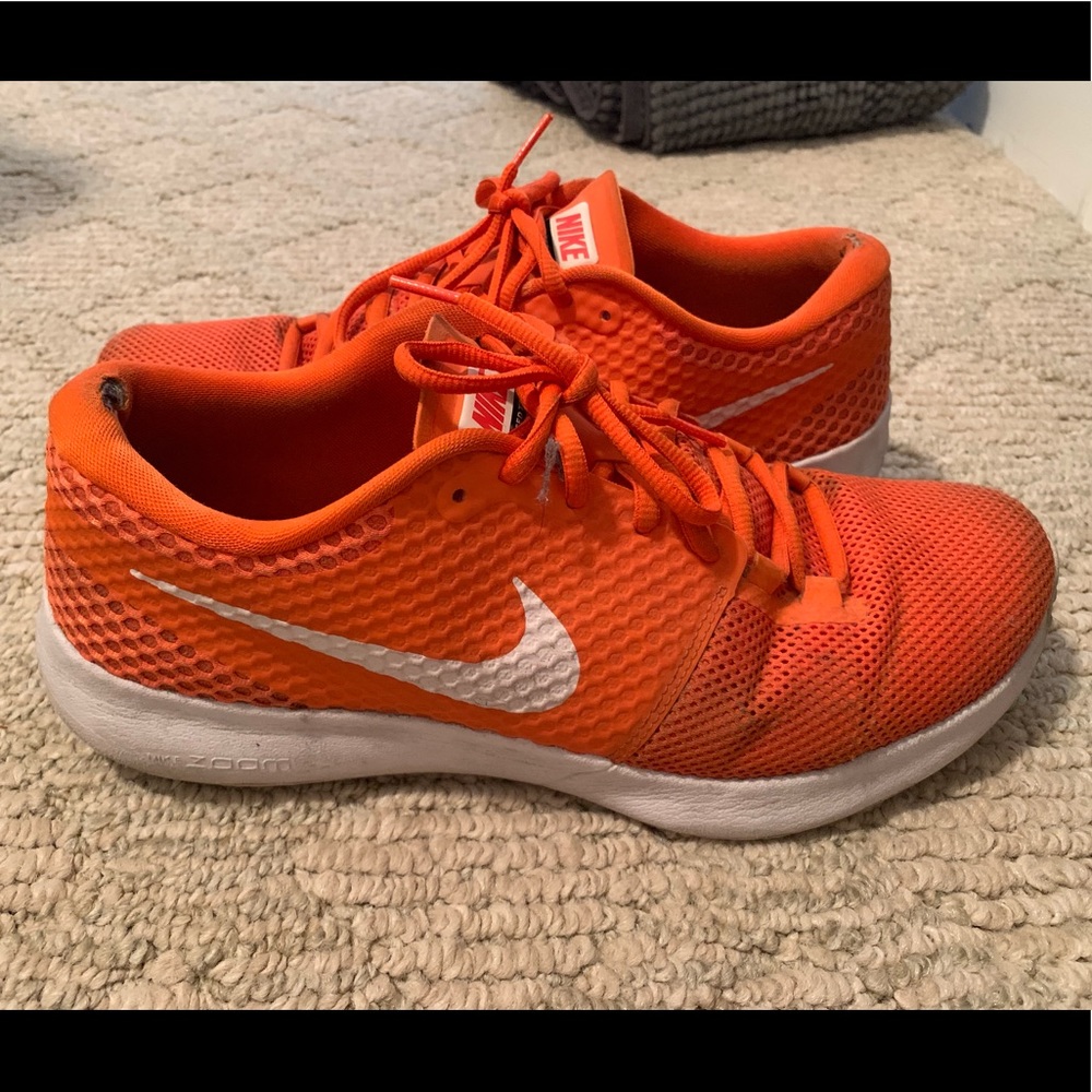 Orange Nike size 10.5